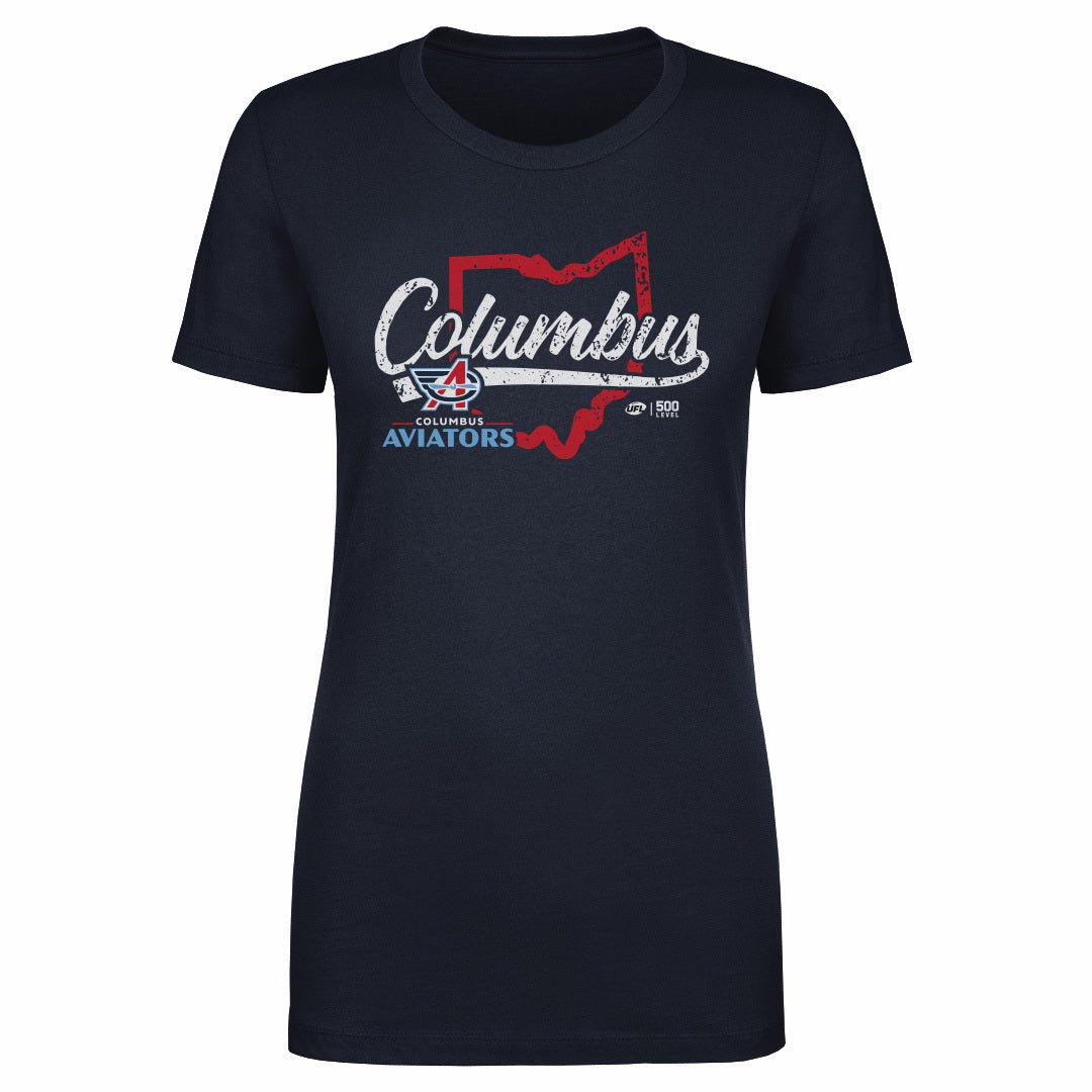 Columbus Aviators Women's T-Shirt | 500 LEVEL