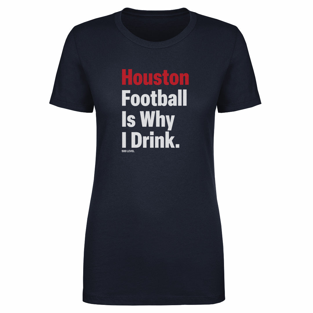 Houston Football Women's T-Shirt | 500 LEVEL