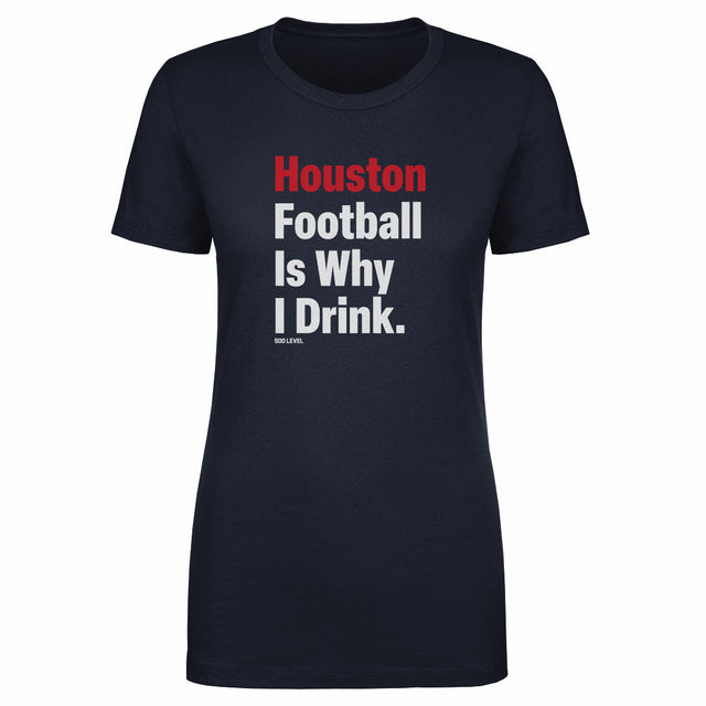 Houston Football Women's T-Shirt | 500 LEVEL