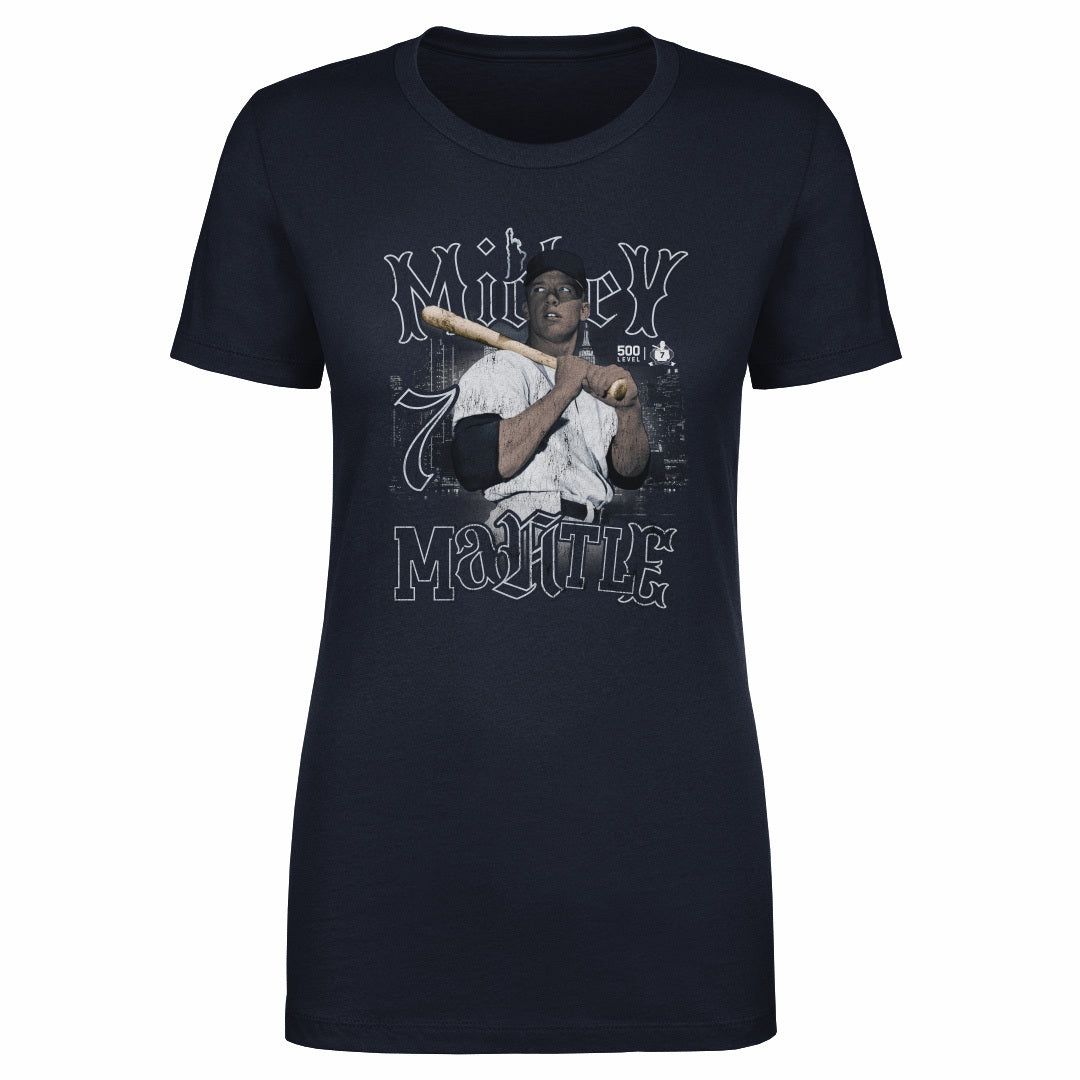 Mickey Mantle Women's T-Shirt | 500 LEVEL