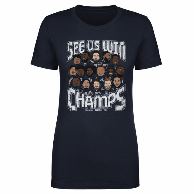 Seattle Football Women's T-Shirt | 500 LEVEL