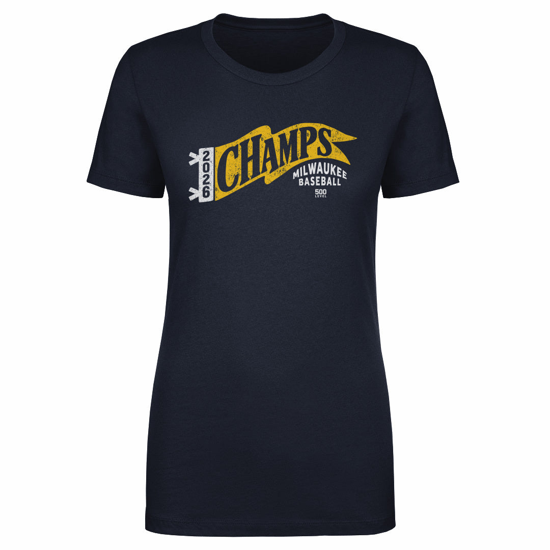 Milwaukee Baseball Women's T-Shirt | 500 LEVEL