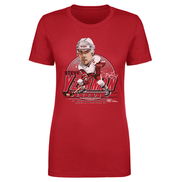 Steve Yzerman Women's T-Shirt | 500 LEVEL