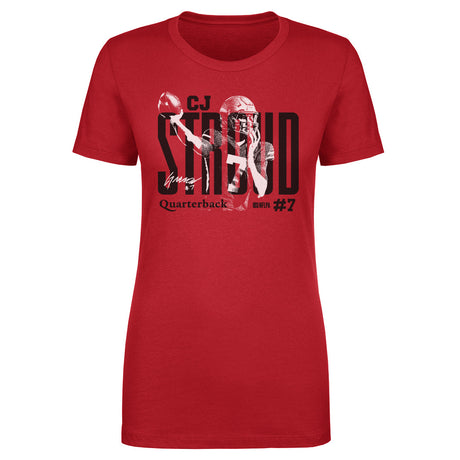 C.J. Stroud Women's T-Shirt | 500 LEVEL