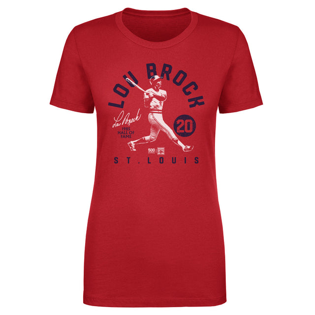 Lou Brock Women's T-Shirt | 500 LEVEL