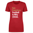 San Francisco Football Women's T-Shirt | 500 LEVEL