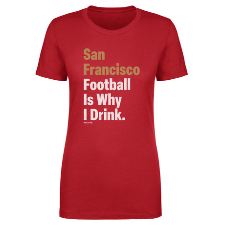 San Francisco Football Women's T-Shirt | 500 LEVEL