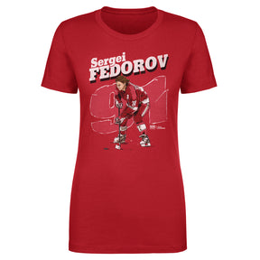 Sergei Fedorov Women's T-Shirt | 500 LEVEL