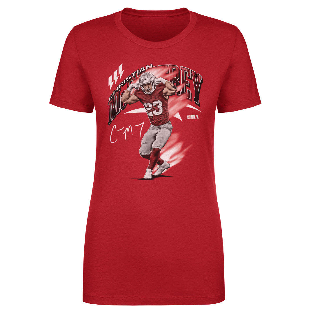 Christian McCaffrey Women's T-Shirt | 500 LEVEL