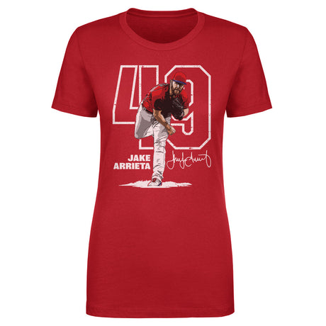 Jake Arrieta Women's T-Shirt | 500 LEVEL