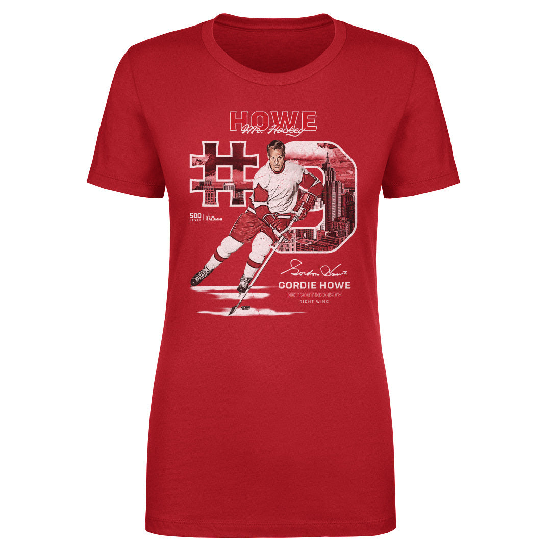 Gordie Howe Women's T-Shirt | 500 LEVEL