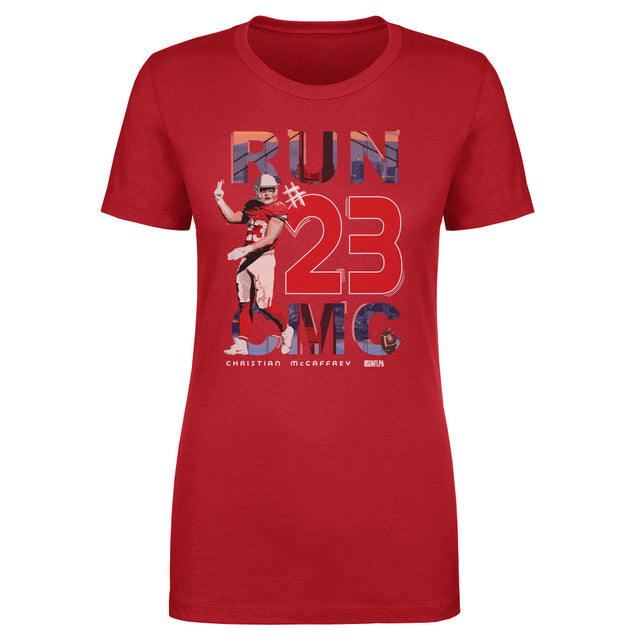 Christian McCaffrey Women's T-Shirt | 500 LEVEL