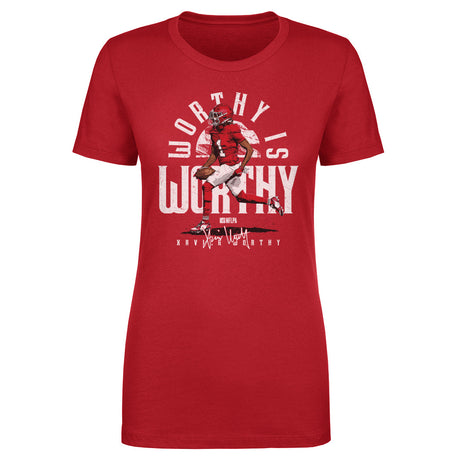 Xavier Worthy Women's T-Shirt | 500 LEVEL