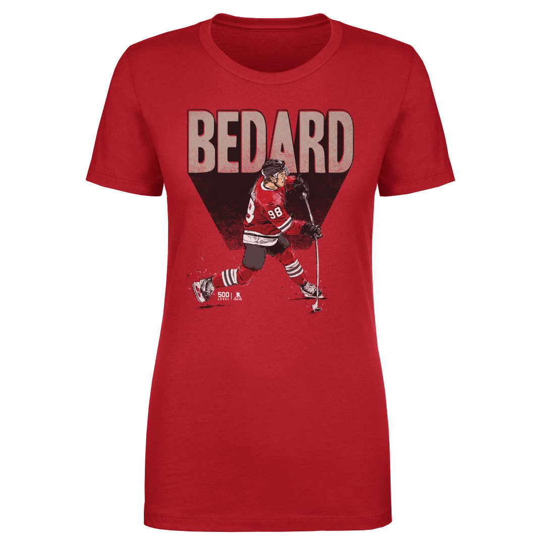 Connor Bedard Women's T-Shirt | 500 LEVEL