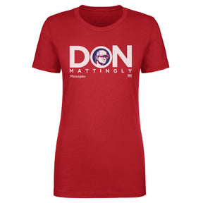 Don Mattingly Women's T-Shirt | 500 LEVEL