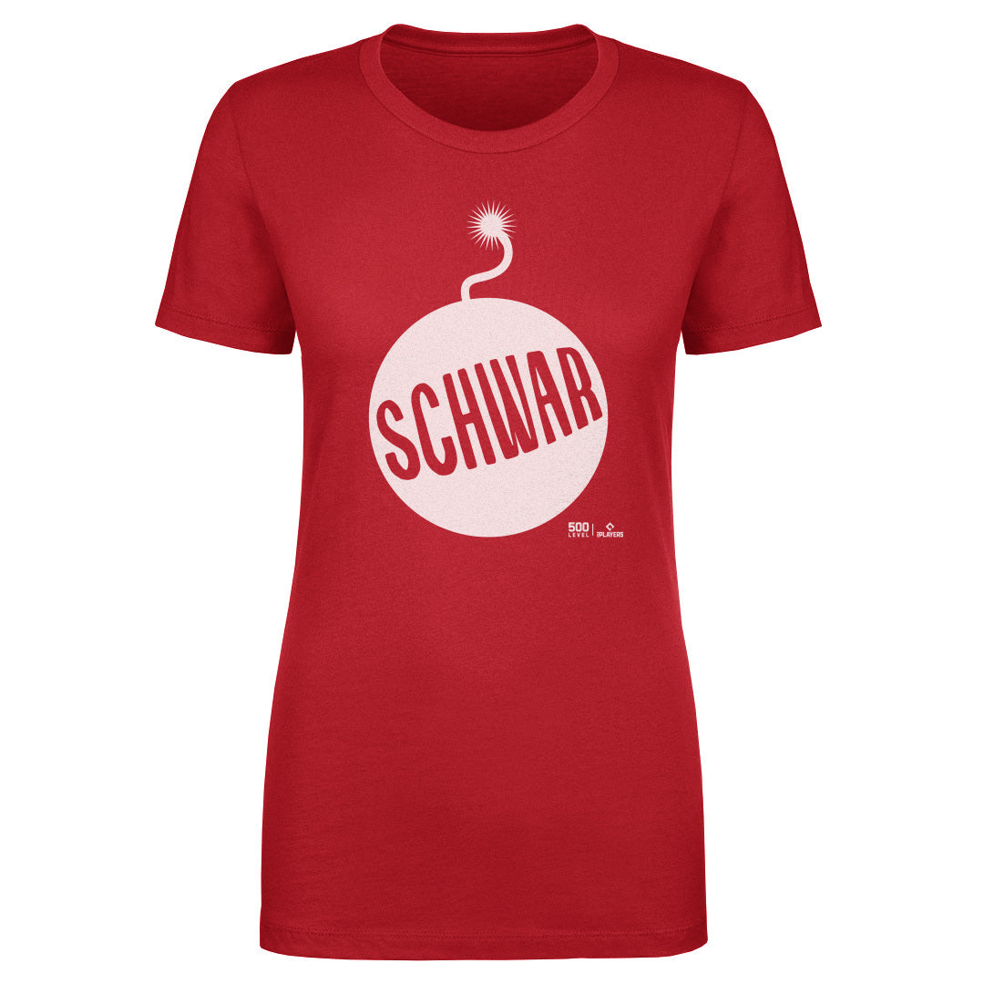 Kyle Schwarber Women's T-Shirt | 500 LEVEL