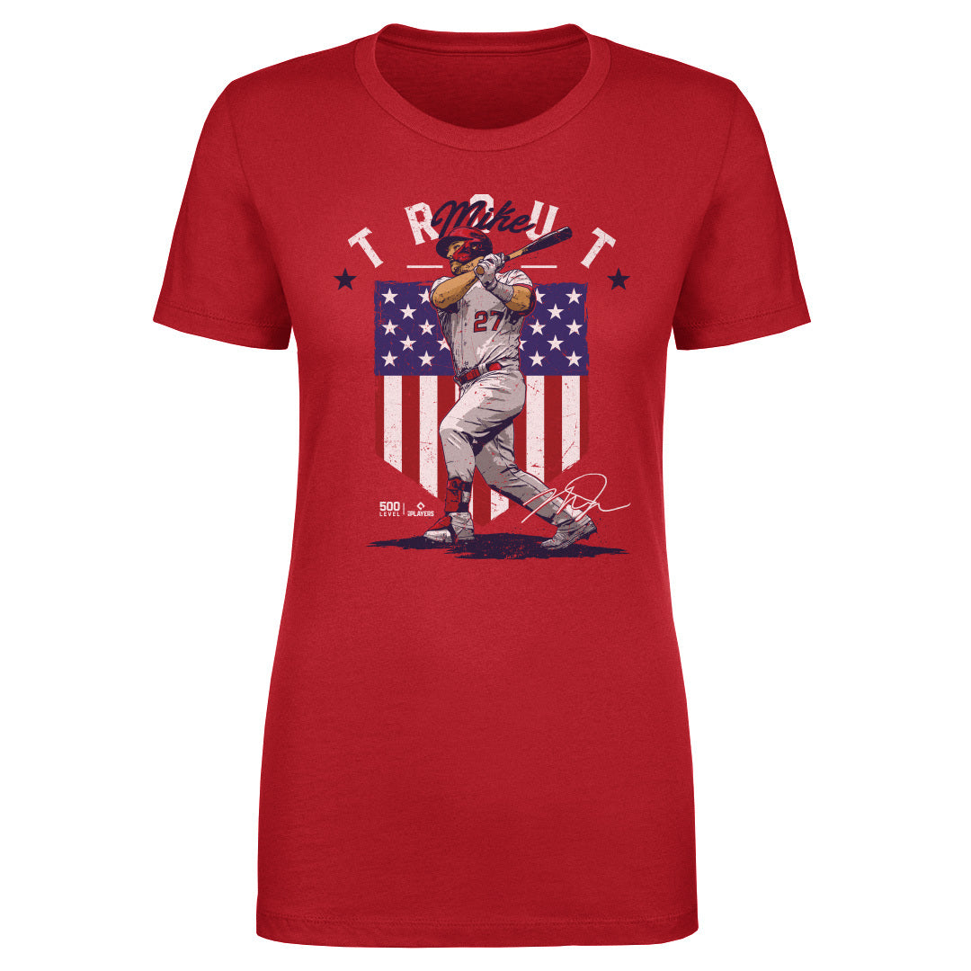 Mike Trout Women's T-Shirt | 500 LEVEL