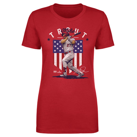 Mike Trout Women's T-Shirt | 500 LEVEL