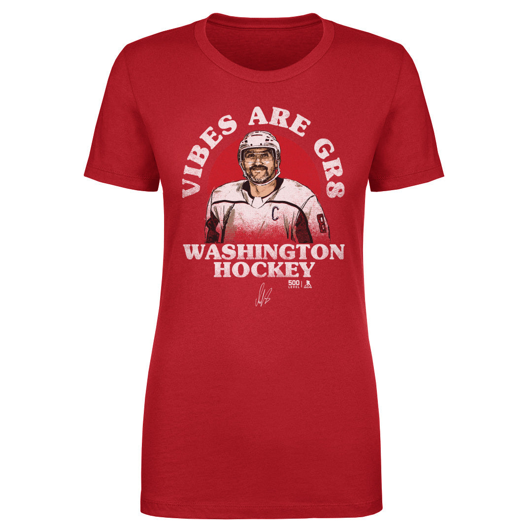 Alex Ovechkin Women's T-Shirt | 500 LEVEL