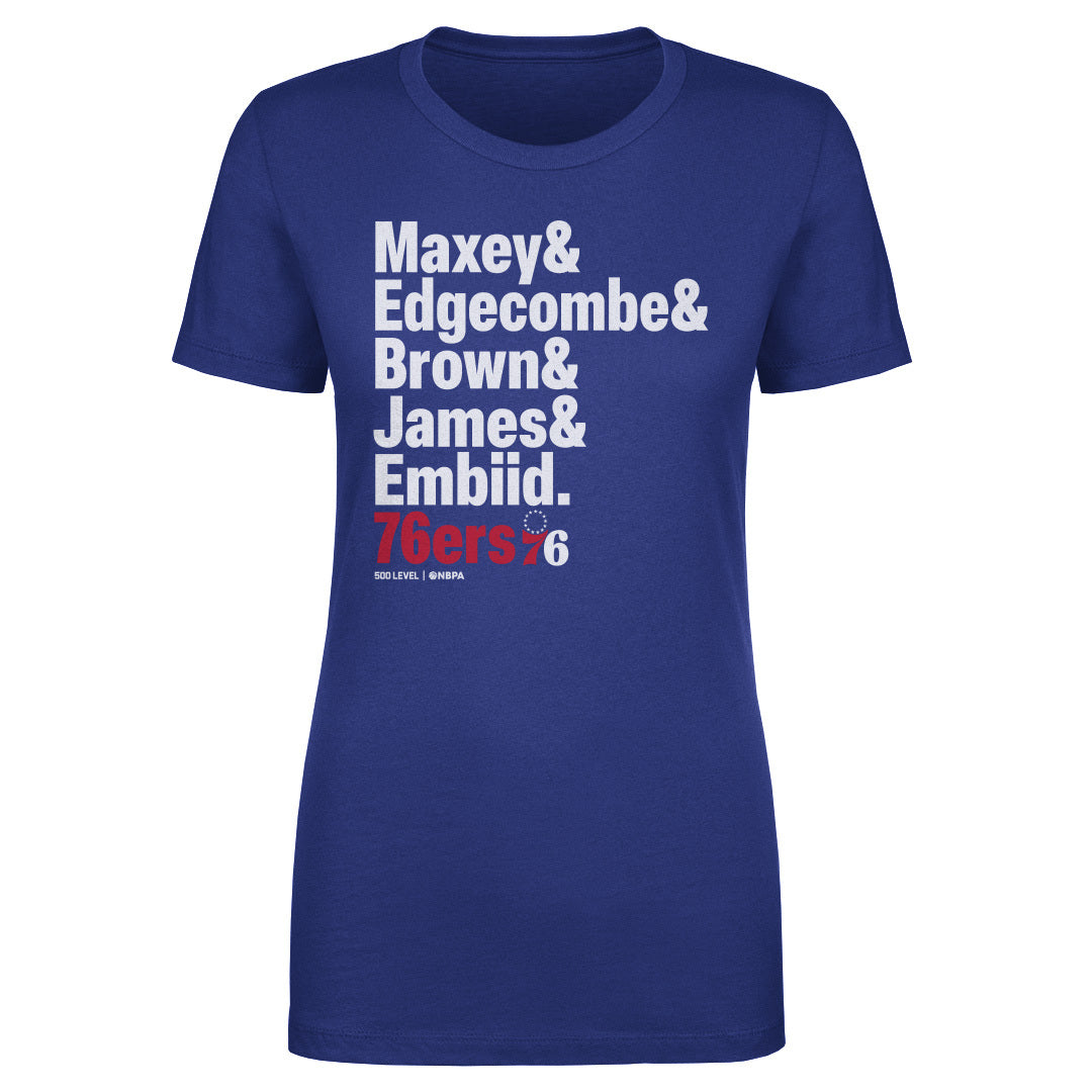 Philadelphia 76ers Women's T-Shirt | 500 LEVEL