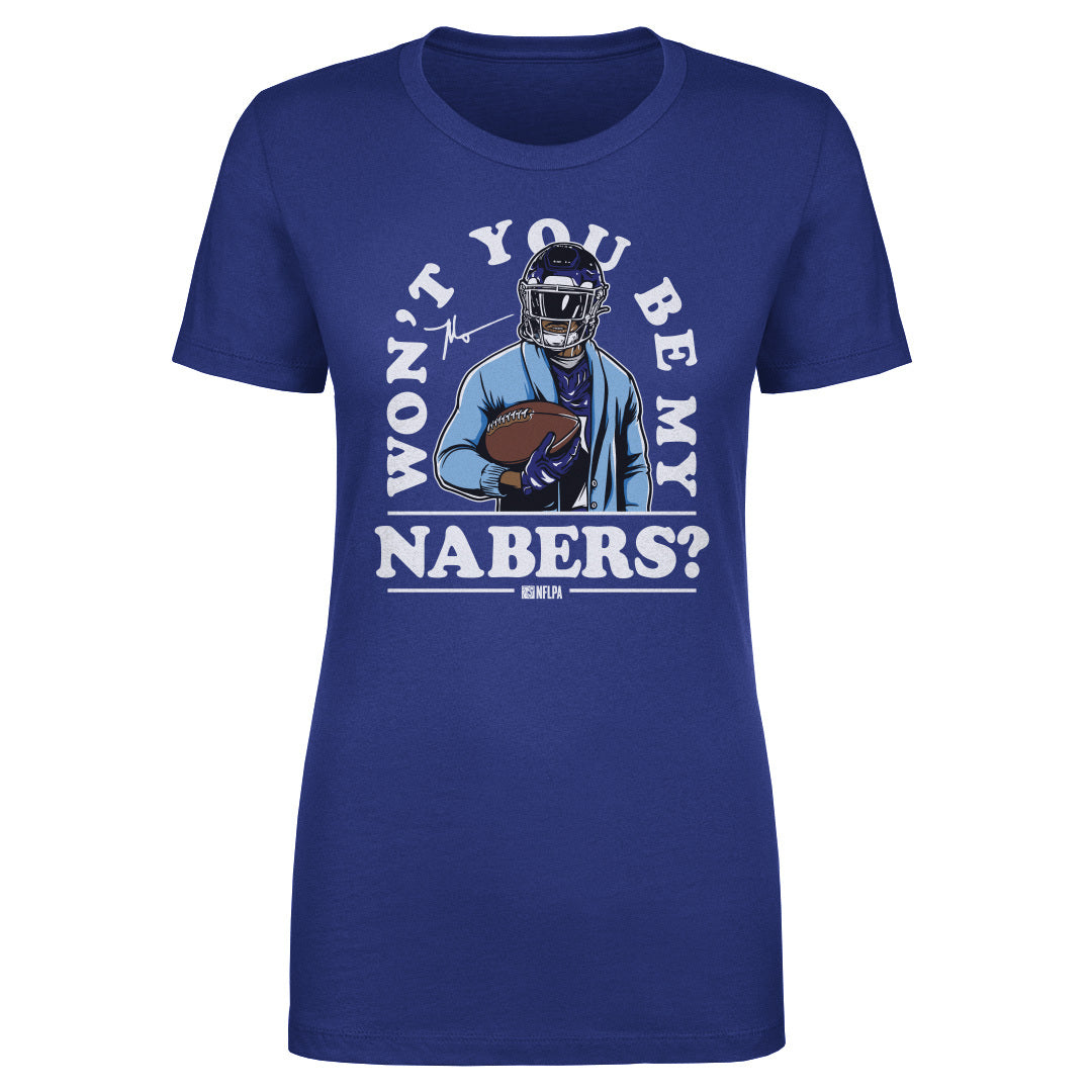Malik Nabers Women's T-Shirt | 500 LEVEL
