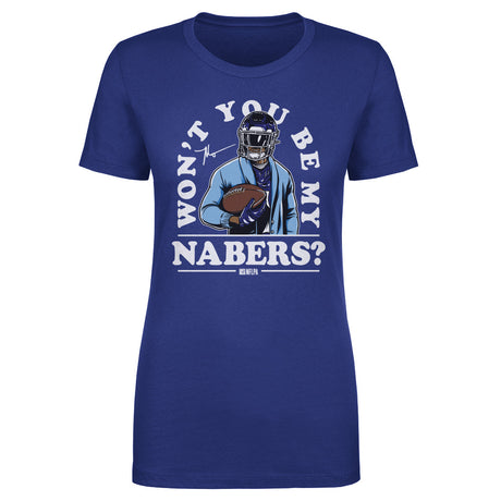 Malik Nabers Women's T-Shirt | 500 LEVEL