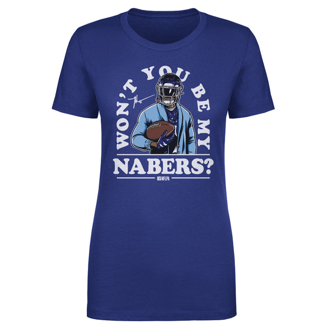 Malik Nabers Women's T-Shirt | 500 LEVEL