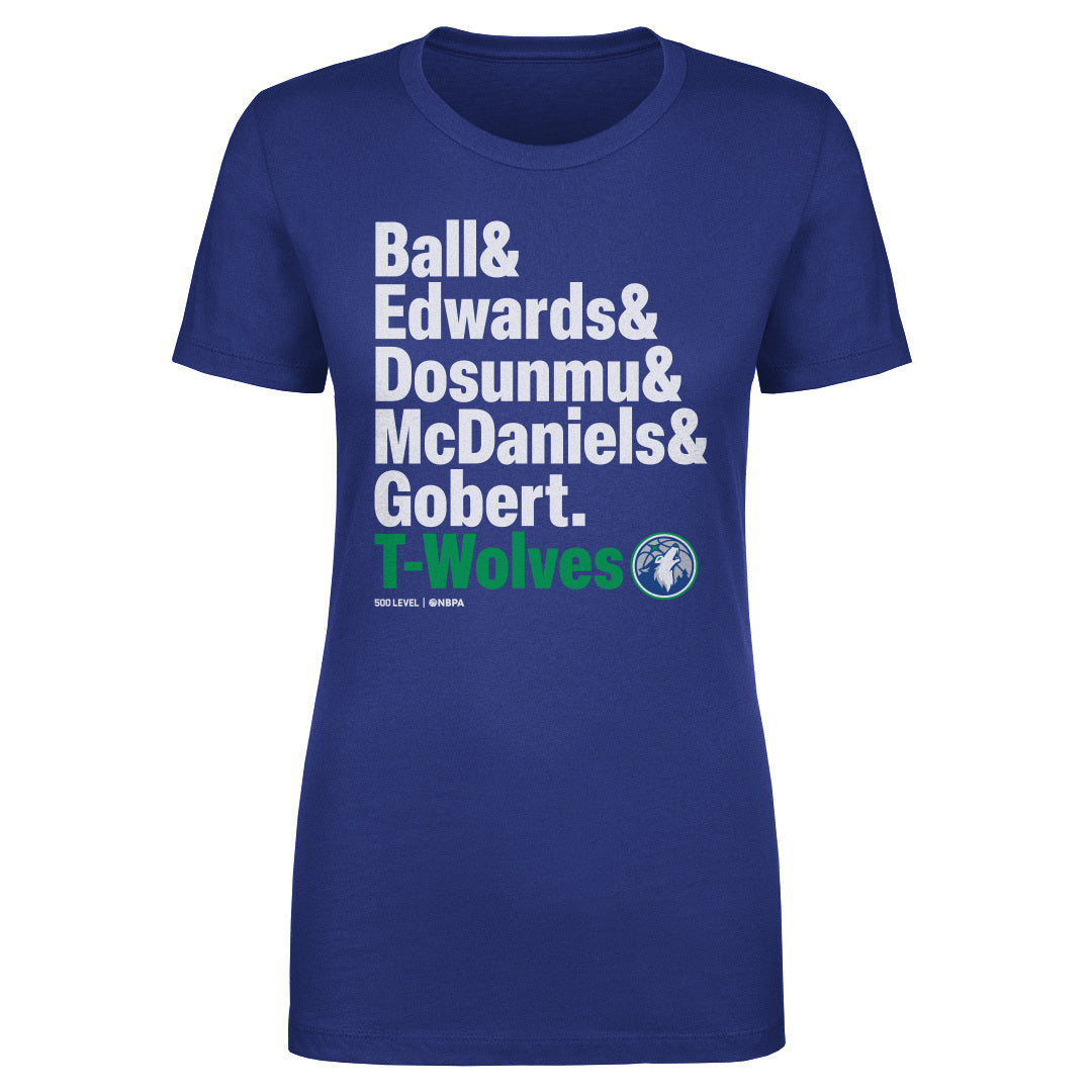Minnesota Timberwolves Women's T-Shirt | 500 LEVEL