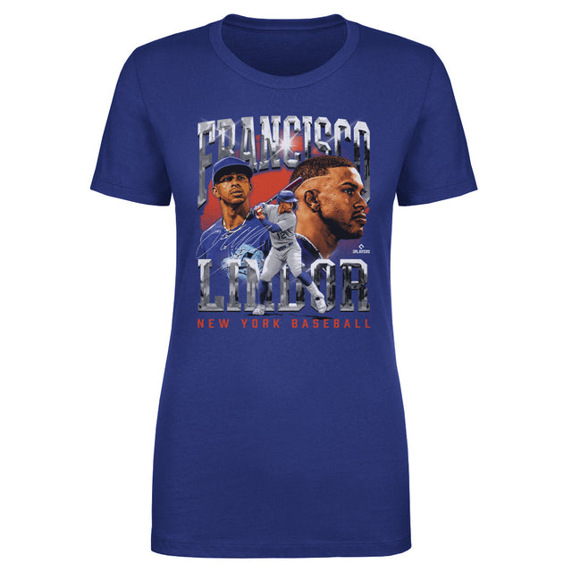 Francisco Lindor Women's T-Shirt | 500 LEVEL