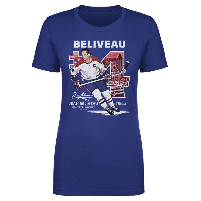 Jean Beliveau Women's T-Shirt | 500 LEVEL