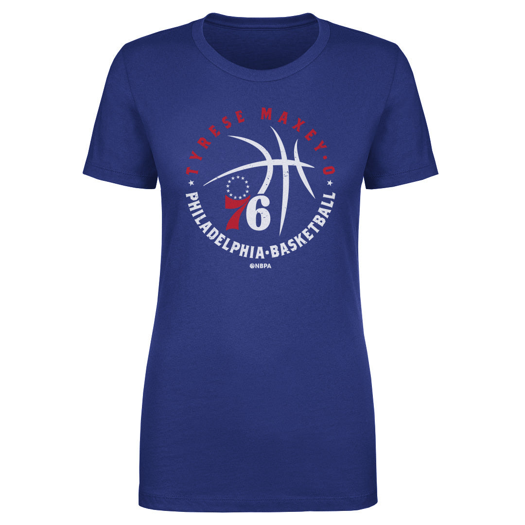 Tyrese Maxey Women's T-Shirt | 500 LEVEL