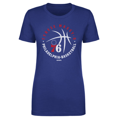 Tyrese Maxey Women's T-Shirt | 500 LEVEL