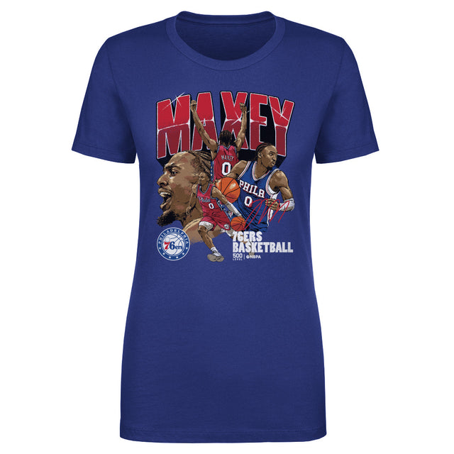 Tyrese Maxey Women's T-Shirt | 500 LEVEL