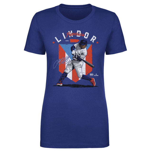 Francisco Lindor Women's T-Shirt | 500 LEVEL