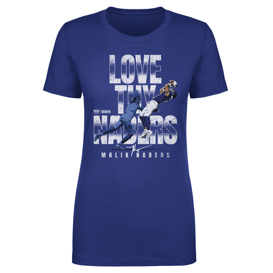 Malik Nabers Women's T-Shirt | 500 LEVEL