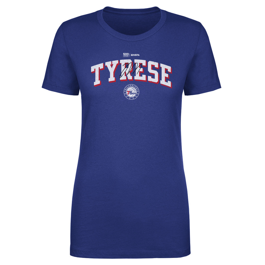 Tyrese Maxey Women's T-Shirt | 500 LEVEL