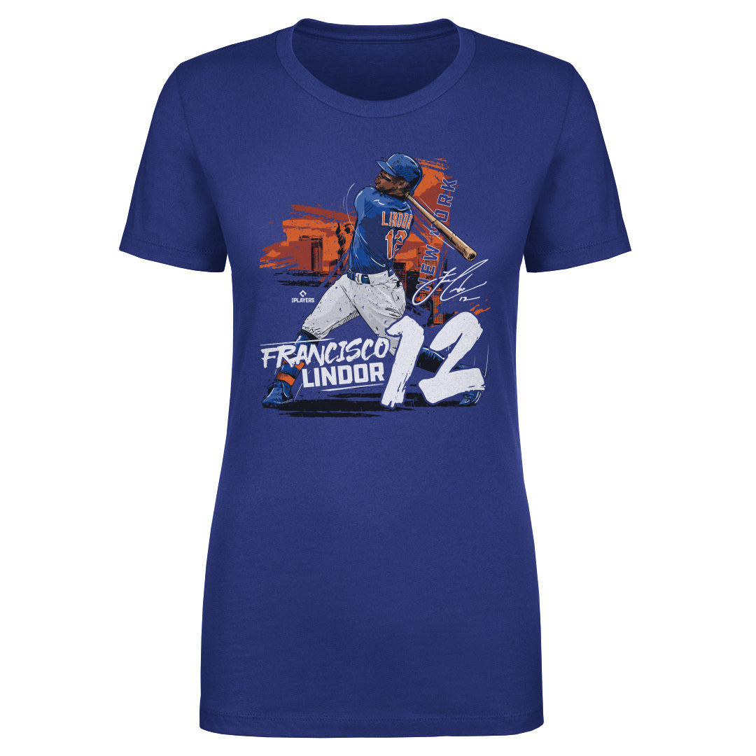 Francisco Lindor Women's T-Shirt | 500 LEVEL