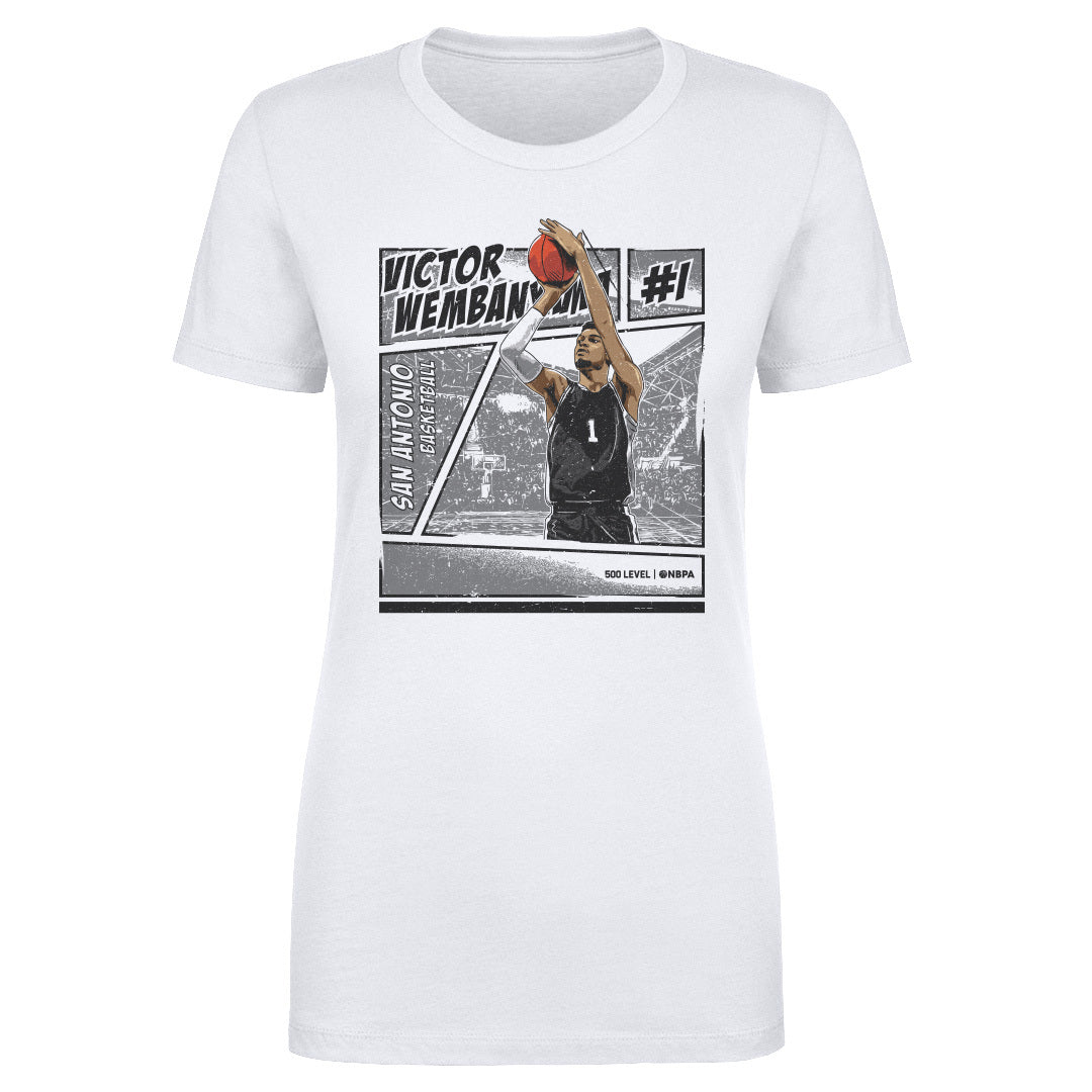 Victor Wembanyama Women's T-Shirt | 500 LEVEL