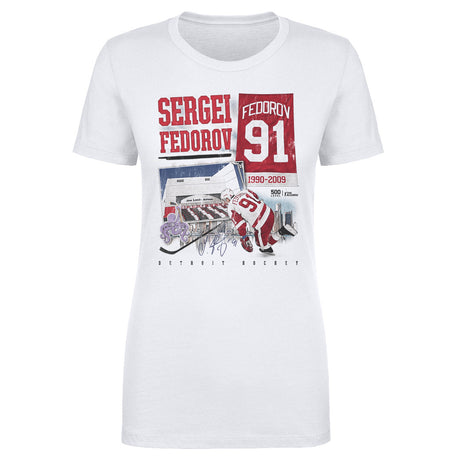 Sergei Fedorov Women's T-Shirt | 500 LEVEL