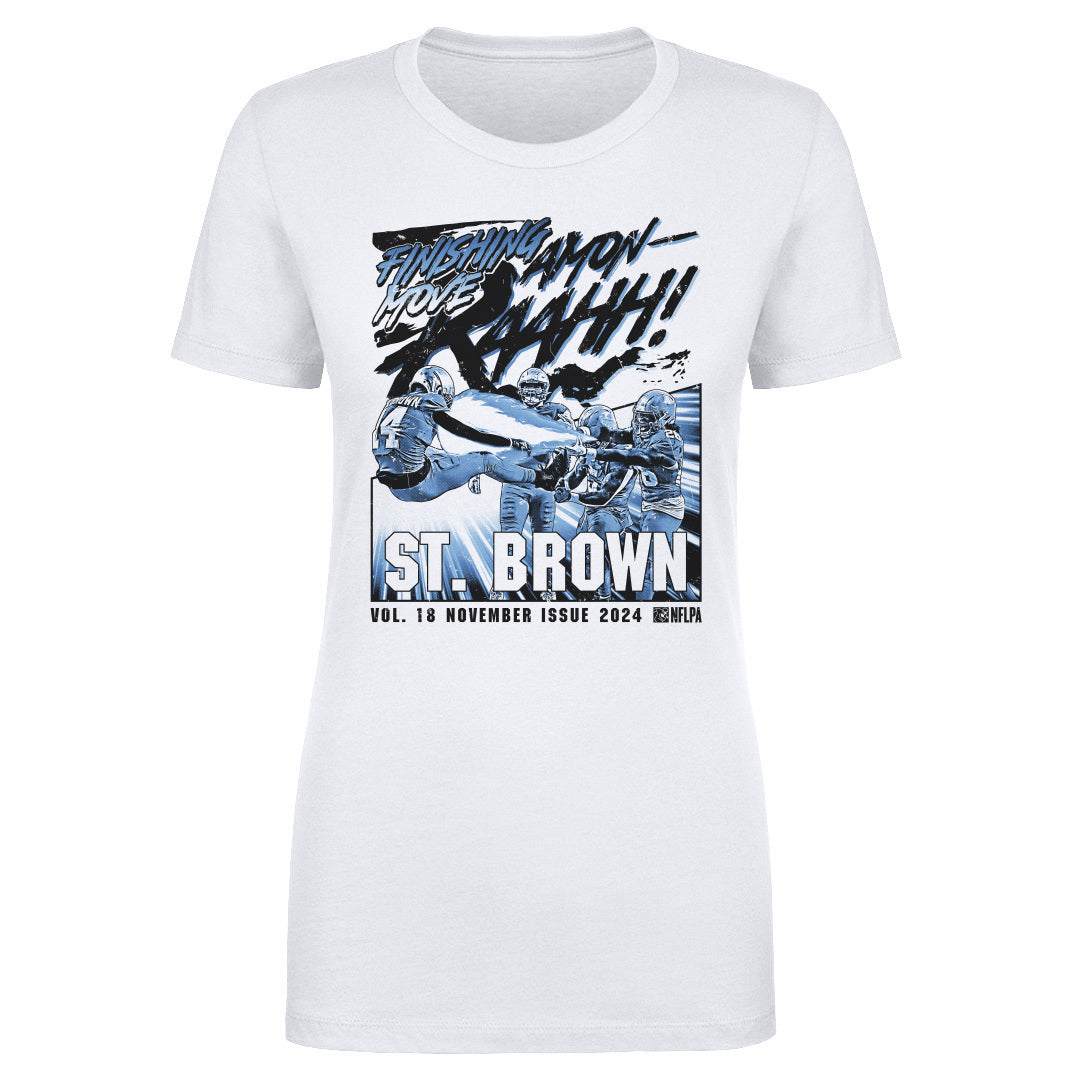 Amon-Ra St. Brown Women's T-Shirt | 500 LEVEL