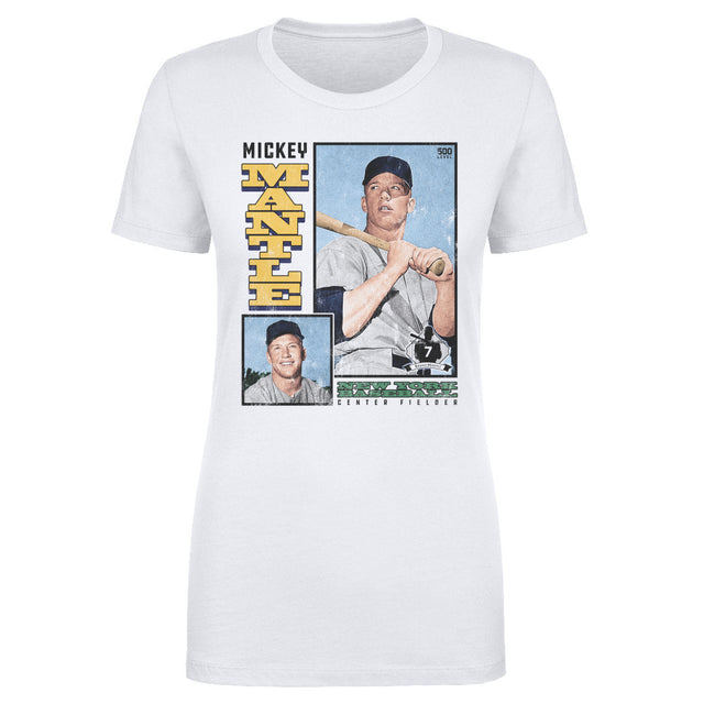 Mickey Mantle Women's T-Shirt | 500 LEVEL