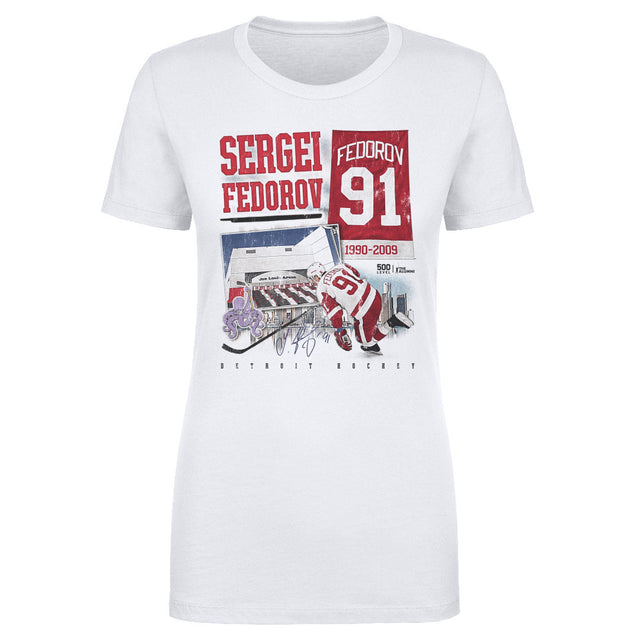 Sergei Fedorov Women's T-Shirt | 500 LEVEL