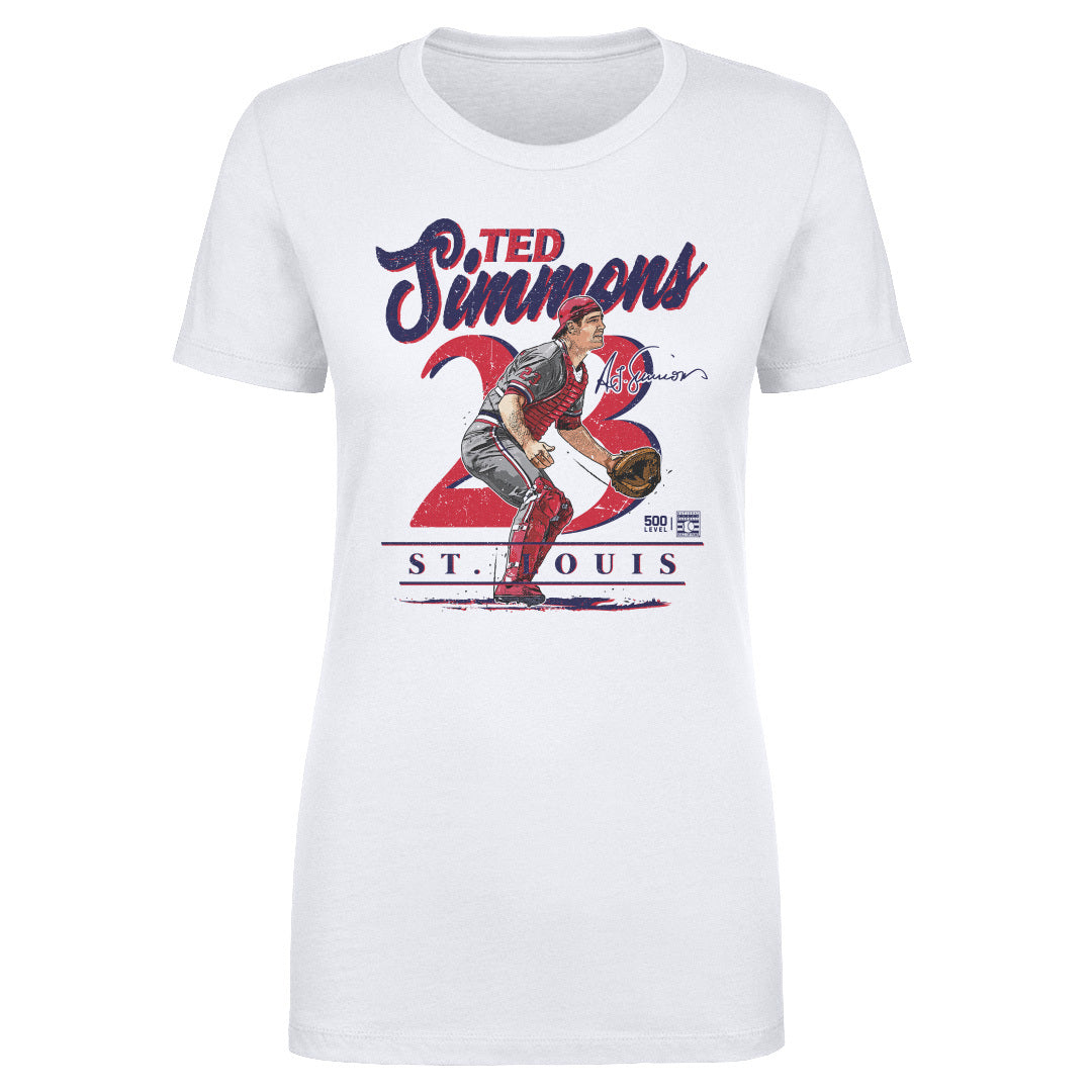 Ted Simmons Women's T-Shirt | 500 LEVEL