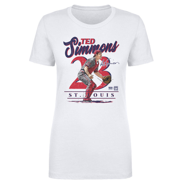 Ted Simmons Women's T-Shirt | 500 LEVEL