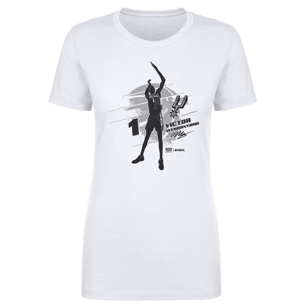 Victor Wembanyama Women's T-Shirt | 500 LEVEL