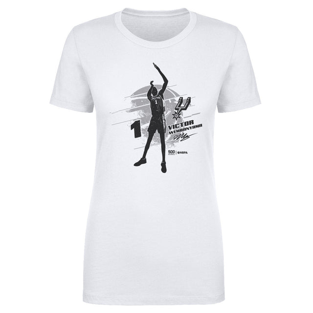 Victor Wembanyama Women's T-Shirt | 500 LEVEL