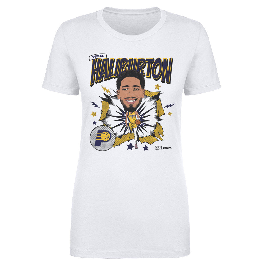 Tyrese Haliburton Women's T-Shirt | 500 LEVEL