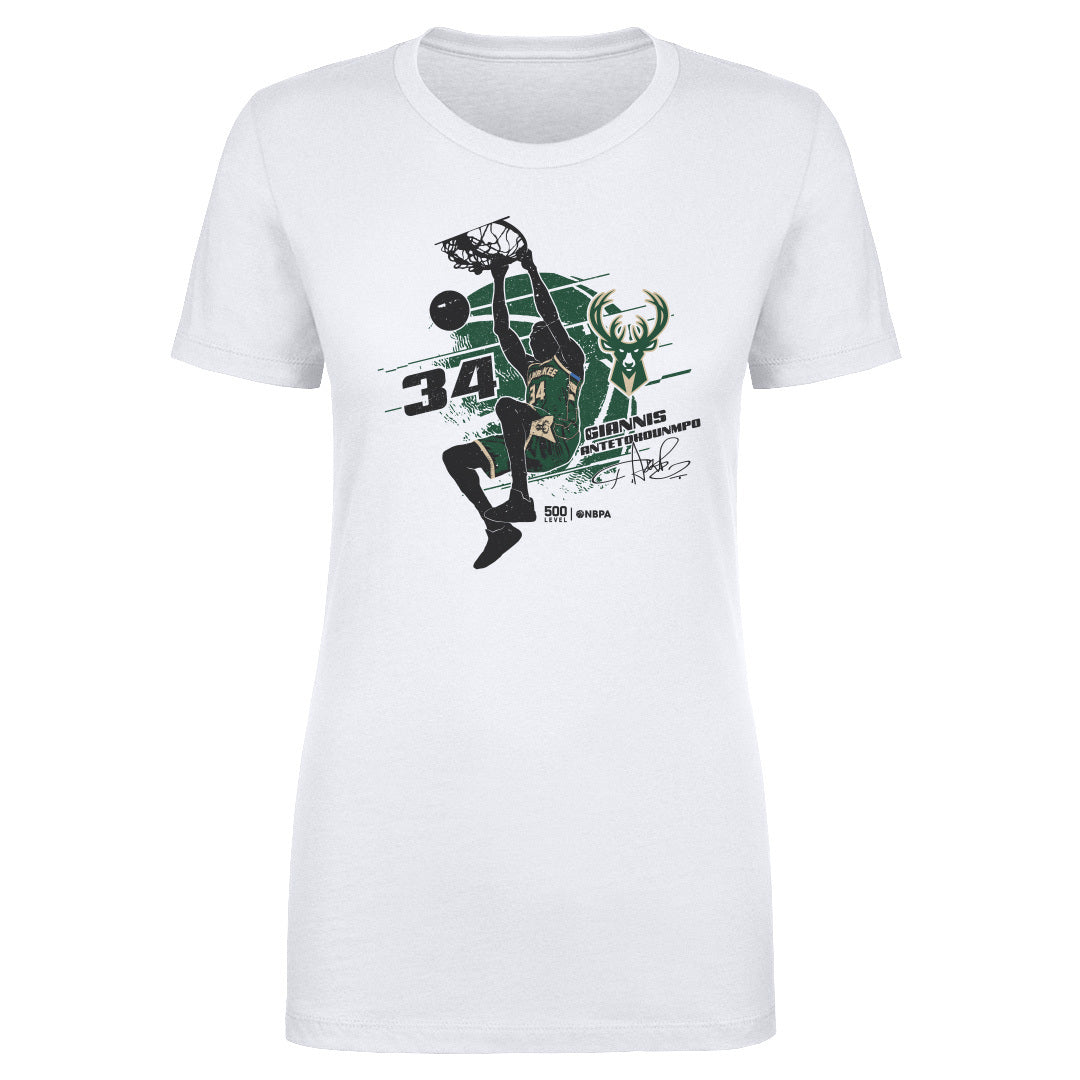 Giannis Antetokounmpo Women's T-Shirt | 500 LEVEL