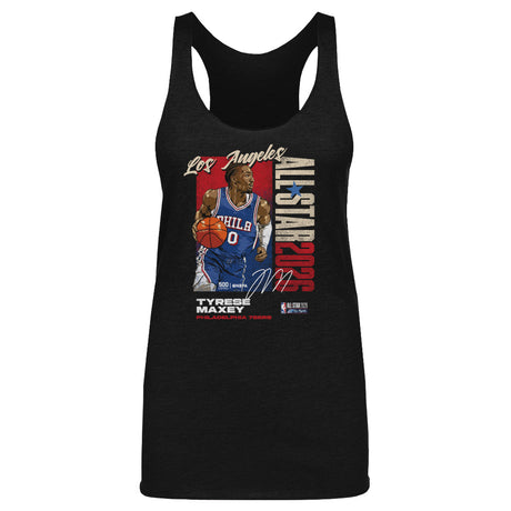 Tyrese Maxey Women's Tank Top | 500 LEVEL