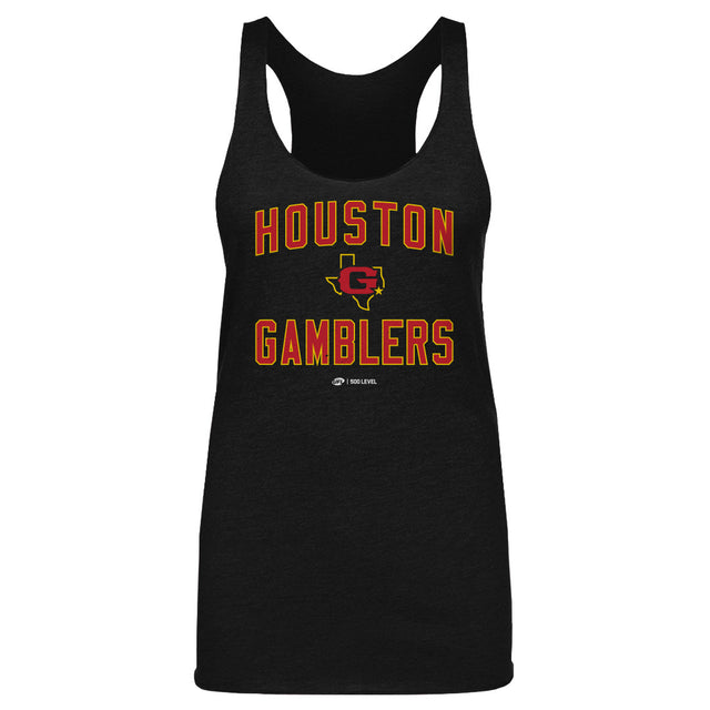 Houston Gamblers Women's Tank Top | 500 LEVEL